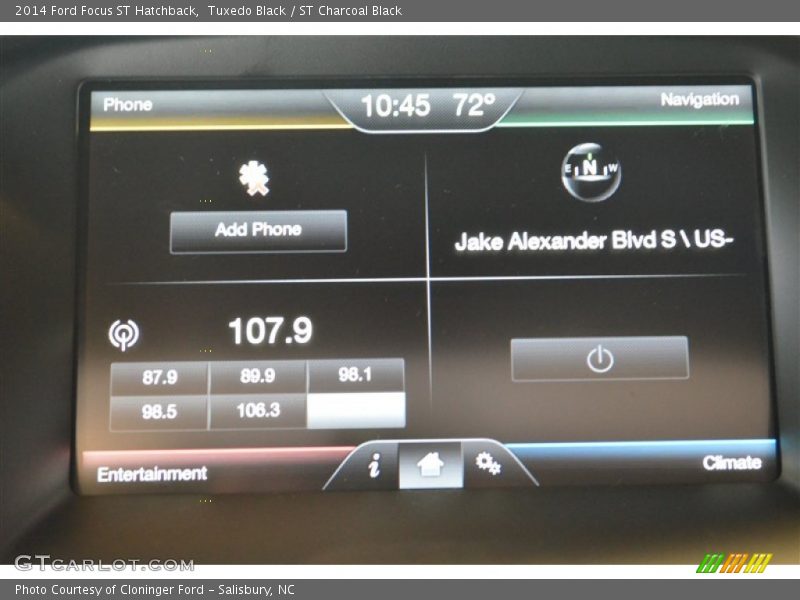 Tuxedo Black / ST Charcoal Black 2014 Ford Focus ST Hatchback