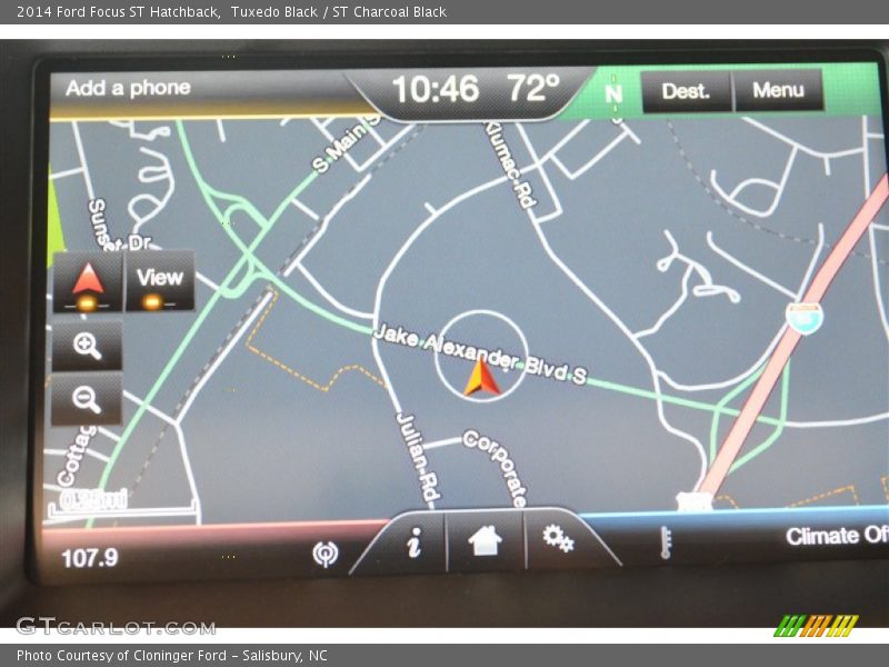 Tuxedo Black / ST Charcoal Black 2014 Ford Focus ST Hatchback