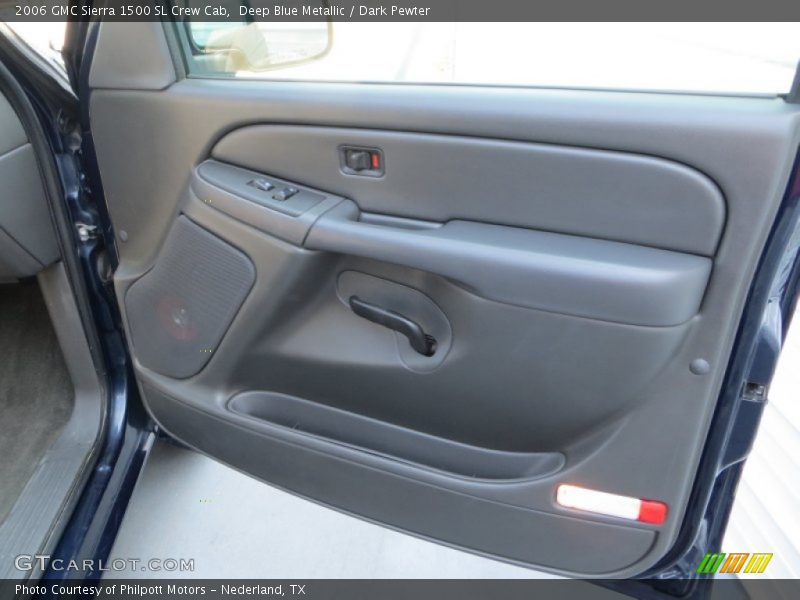 Deep Blue Metallic / Dark Pewter 2006 GMC Sierra 1500 SL Crew Cab