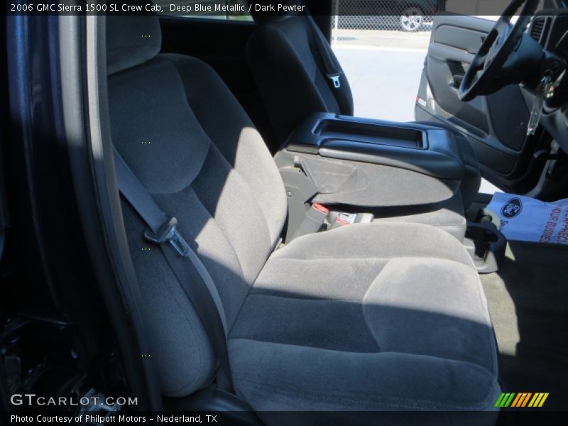 Deep Blue Metallic / Dark Pewter 2006 GMC Sierra 1500 SL Crew Cab