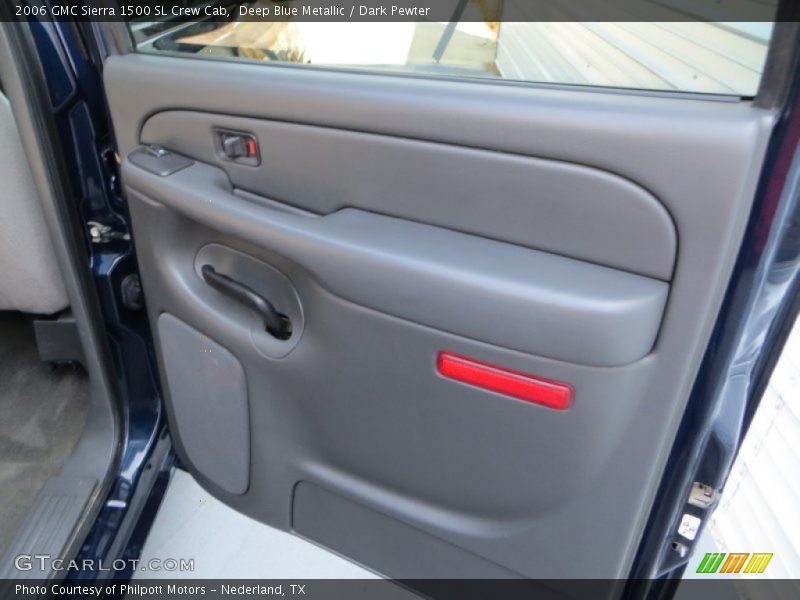 Deep Blue Metallic / Dark Pewter 2006 GMC Sierra 1500 SL Crew Cab