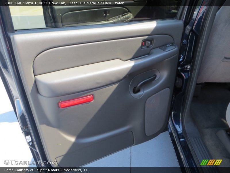 Deep Blue Metallic / Dark Pewter 2006 GMC Sierra 1500 SL Crew Cab