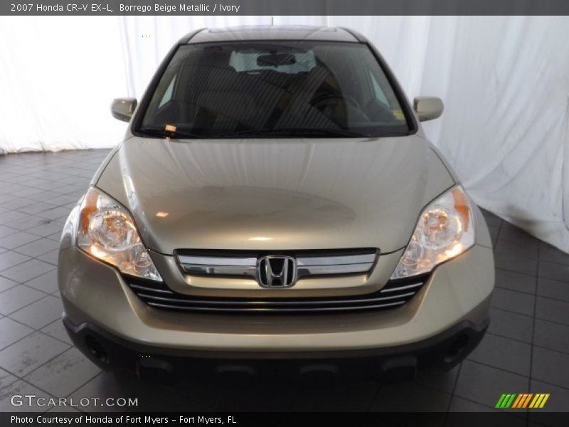 Borrego Beige Metallic / Ivory 2007 Honda CR-V EX-L