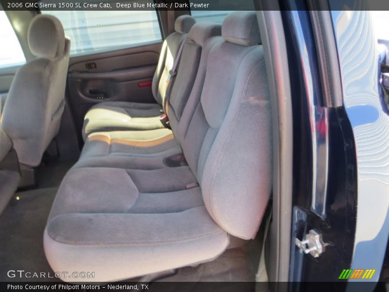 Deep Blue Metallic / Dark Pewter 2006 GMC Sierra 1500 SL Crew Cab
