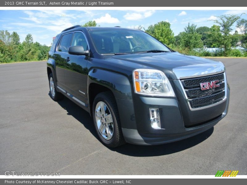 Ashen Gray Metallic / Light Titanium 2013 GMC Terrain SLT