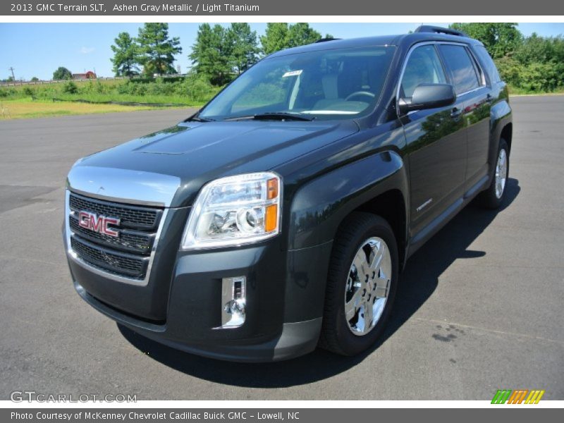 Ashen Gray Metallic / Light Titanium 2013 GMC Terrain SLT