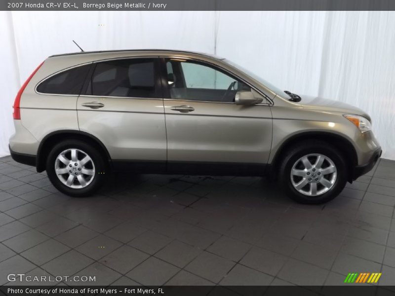 Borrego Beige Metallic / Ivory 2007 Honda CR-V EX-L