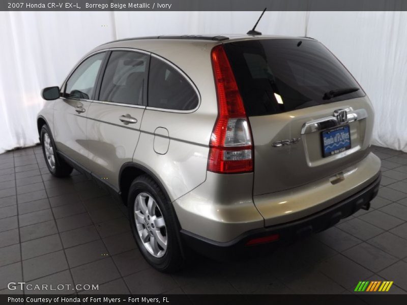 Borrego Beige Metallic / Ivory 2007 Honda CR-V EX-L