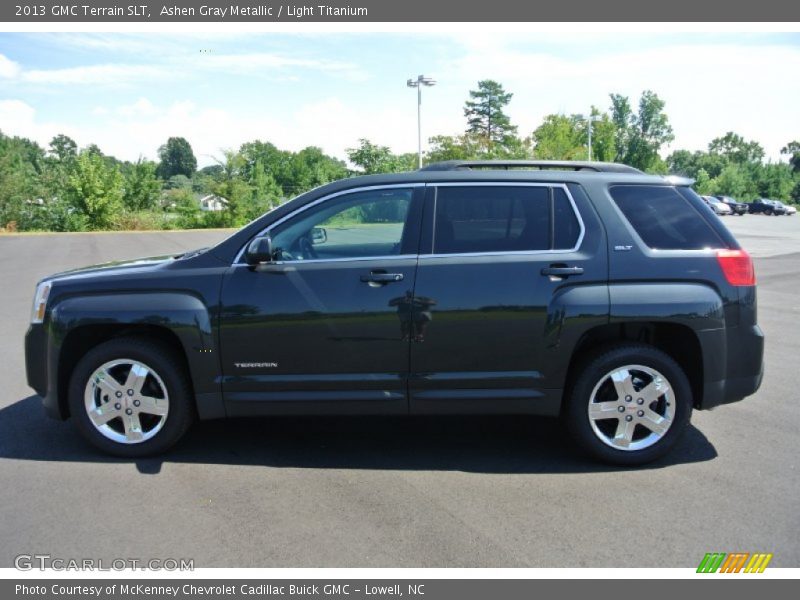 Ashen Gray Metallic / Light Titanium 2013 GMC Terrain SLT