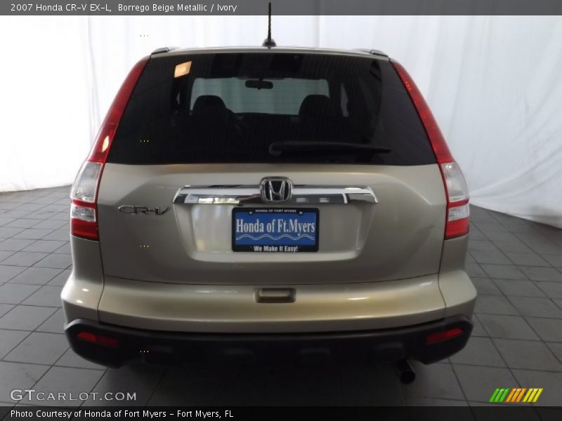 Borrego Beige Metallic / Ivory 2007 Honda CR-V EX-L