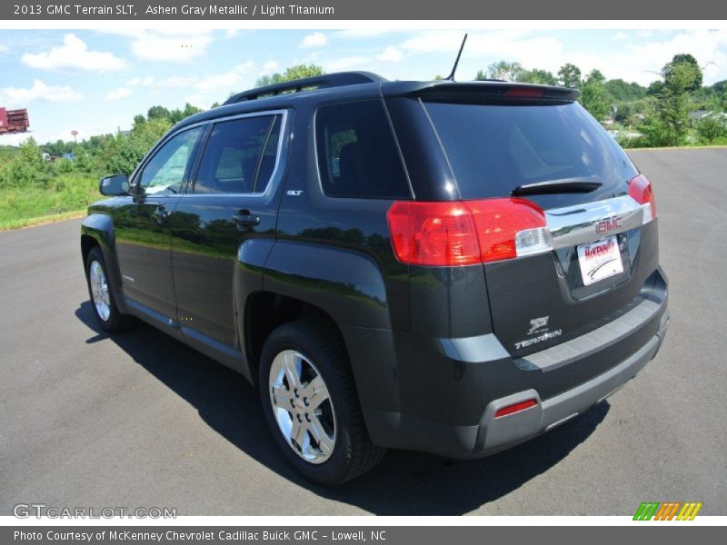 Ashen Gray Metallic / Light Titanium 2013 GMC Terrain SLT