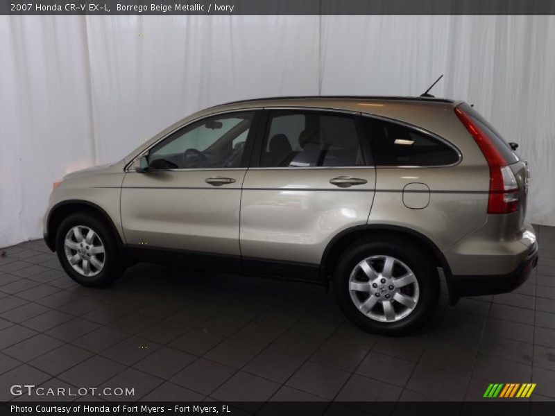 Borrego Beige Metallic / Ivory 2007 Honda CR-V EX-L