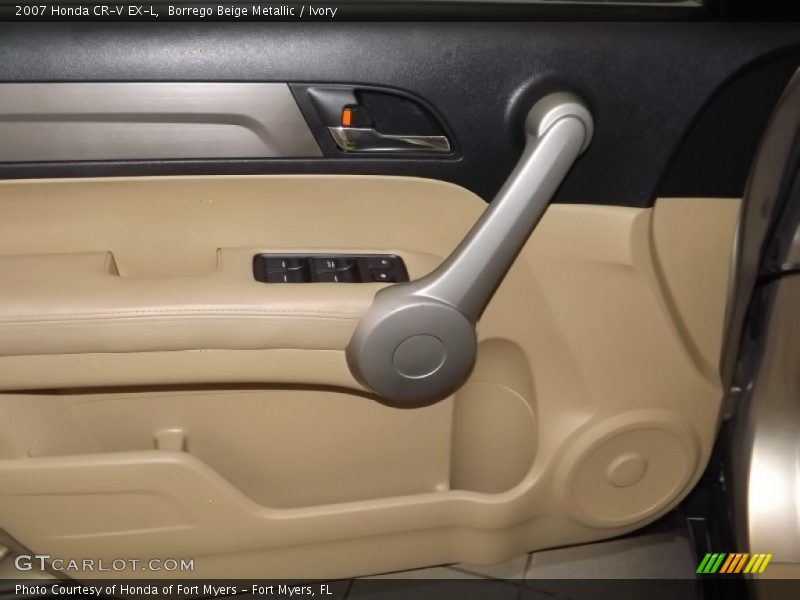 Borrego Beige Metallic / Ivory 2007 Honda CR-V EX-L