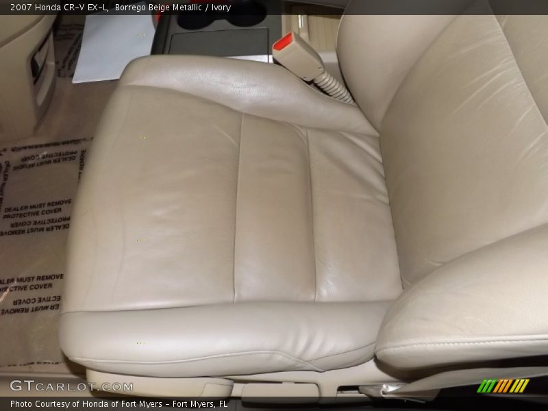 Borrego Beige Metallic / Ivory 2007 Honda CR-V EX-L