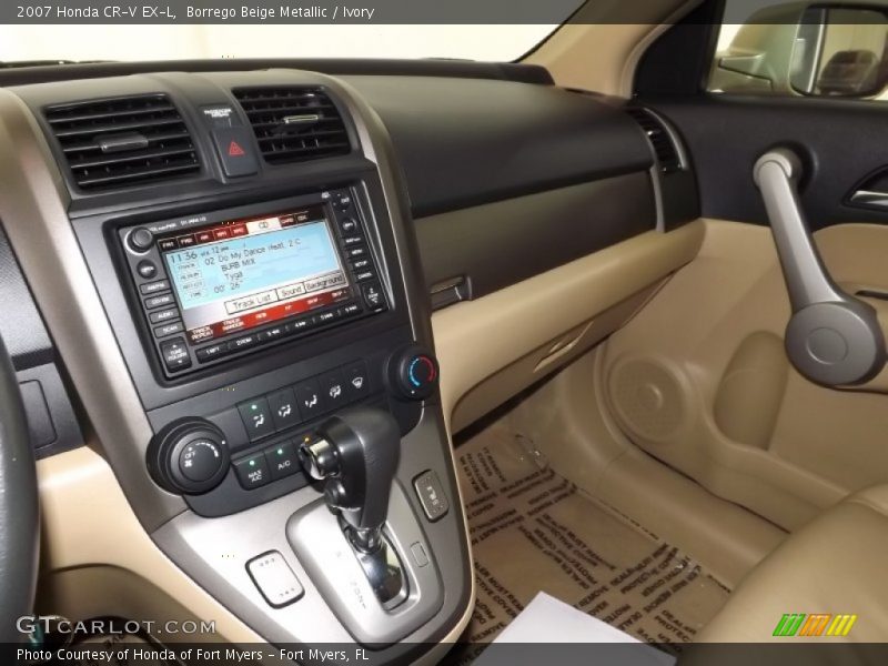 Borrego Beige Metallic / Ivory 2007 Honda CR-V EX-L