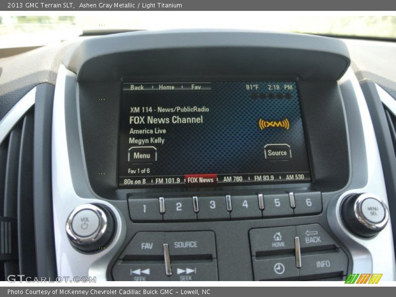 Ashen Gray Metallic / Light Titanium 2013 GMC Terrain SLT