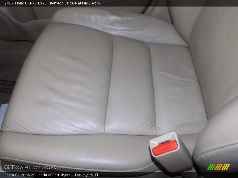 Borrego Beige Metallic / Ivory 2007 Honda CR-V EX-L
