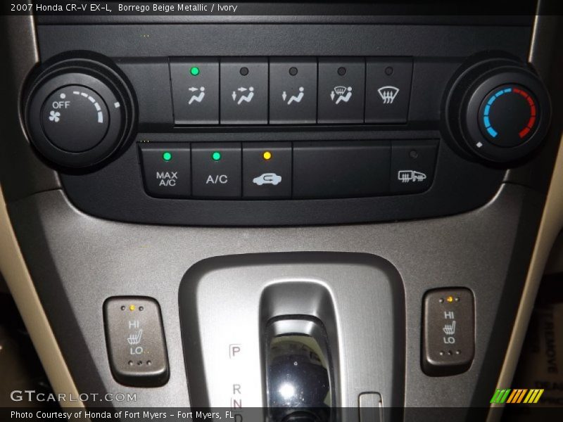 Borrego Beige Metallic / Ivory 2007 Honda CR-V EX-L
