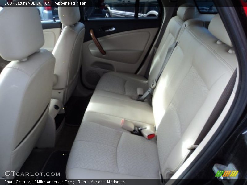 Chili Pepper Red / Tan 2007 Saturn VUE V6
