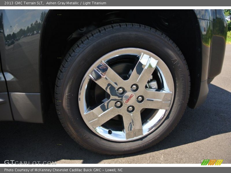 Ashen Gray Metallic / Light Titanium 2013 GMC Terrain SLT