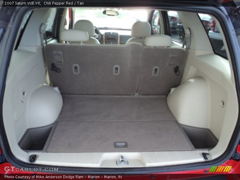 Chili Pepper Red / Tan 2007 Saturn VUE V6