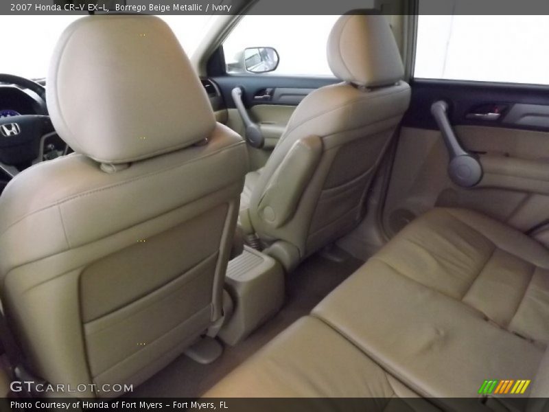 Borrego Beige Metallic / Ivory 2007 Honda CR-V EX-L