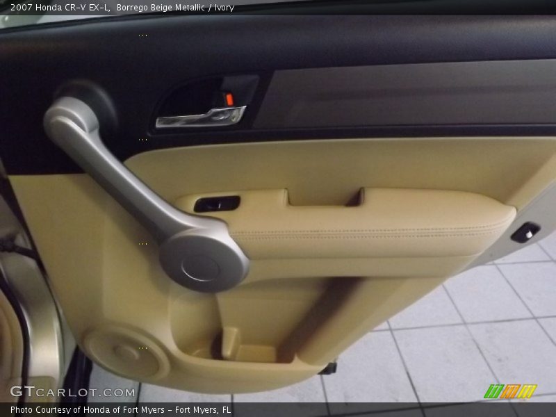 Borrego Beige Metallic / Ivory 2007 Honda CR-V EX-L