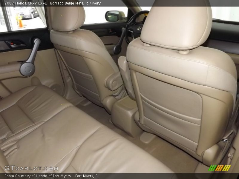 Borrego Beige Metallic / Ivory 2007 Honda CR-V EX-L