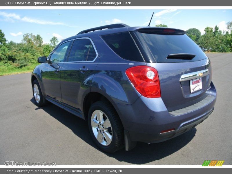Atlantis Blue Metallic / Light Titanium/Jet Black 2013 Chevrolet Equinox LT