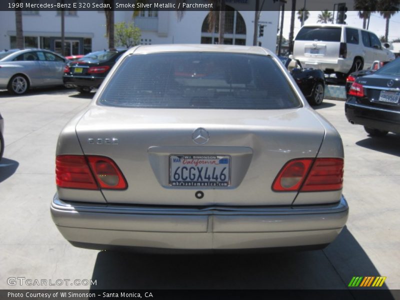 Smoke Silver Metallic / Parchment 1998 Mercedes-Benz E 320 Sedan