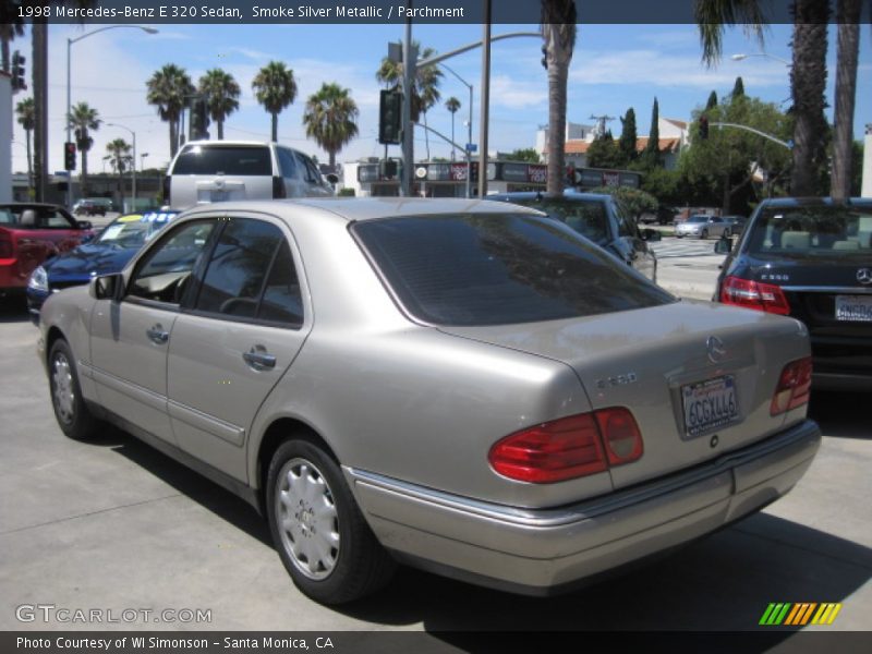 Smoke Silver Metallic / Parchment 1998 Mercedes-Benz E 320 Sedan