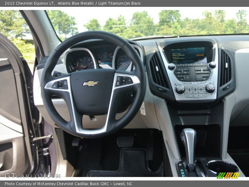 Atlantis Blue Metallic / Light Titanium/Jet Black 2013 Chevrolet Equinox LT