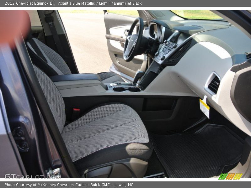 Atlantis Blue Metallic / Light Titanium/Jet Black 2013 Chevrolet Equinox LT
