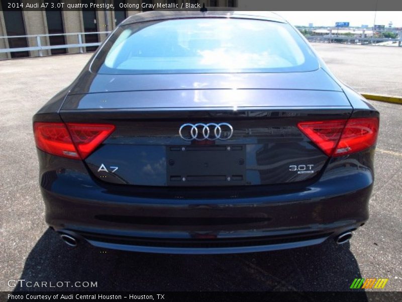 Oolong Gray Metallic / Black 2014 Audi A7 3.0T quattro Prestige