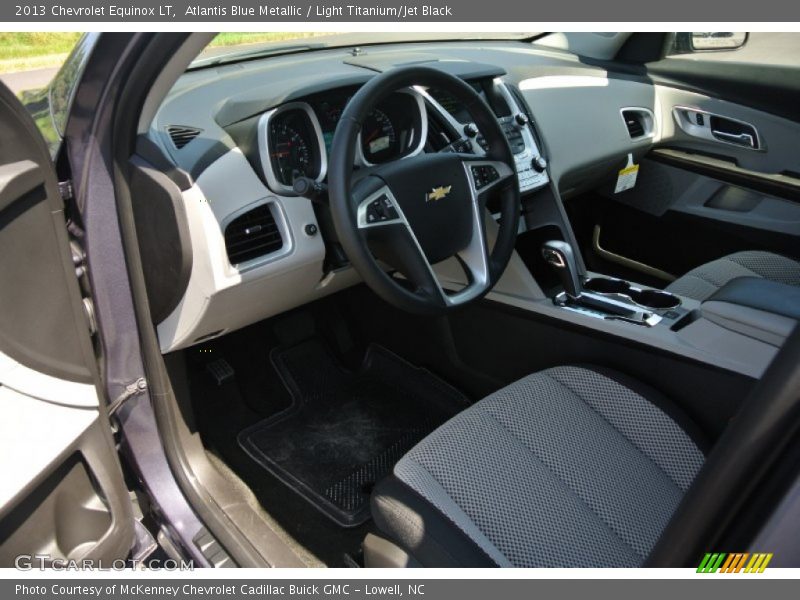 Atlantis Blue Metallic / Light Titanium/Jet Black 2013 Chevrolet Equinox LT