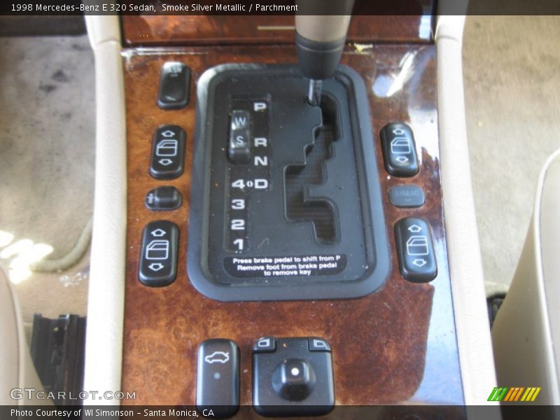 Smoke Silver Metallic / Parchment 1998 Mercedes-Benz E 320 Sedan
