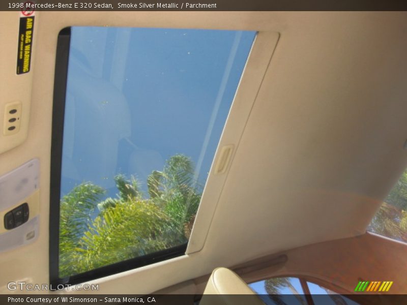 Smoke Silver Metallic / Parchment 1998 Mercedes-Benz E 320 Sedan