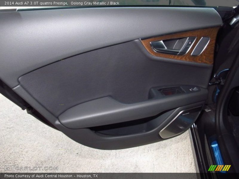 Oolong Gray Metallic / Black 2014 Audi A7 3.0T quattro Prestige