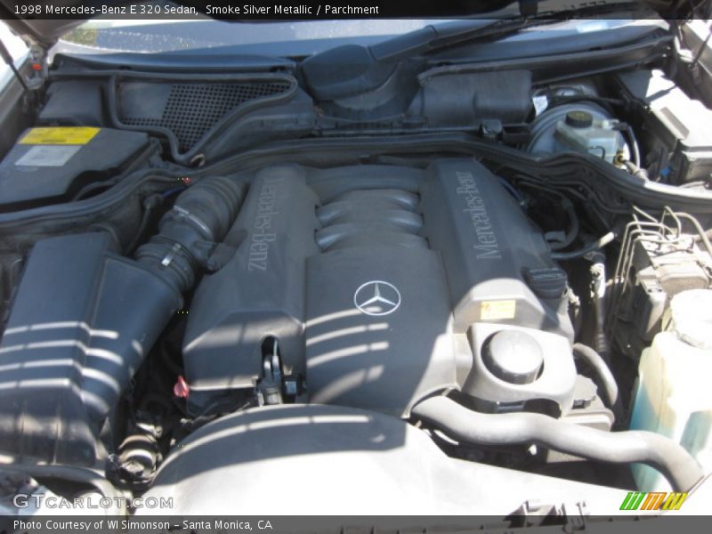 Smoke Silver Metallic / Parchment 1998 Mercedes-Benz E 320 Sedan