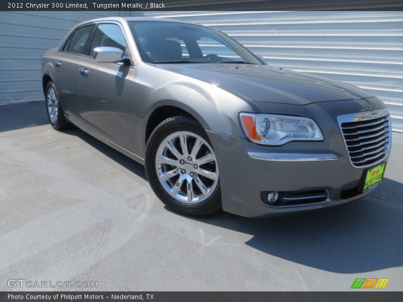Tungsten Metallic / Black 2012 Chrysler 300 Limited