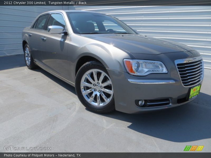 Tungsten Metallic / Black 2012 Chrysler 300 Limited