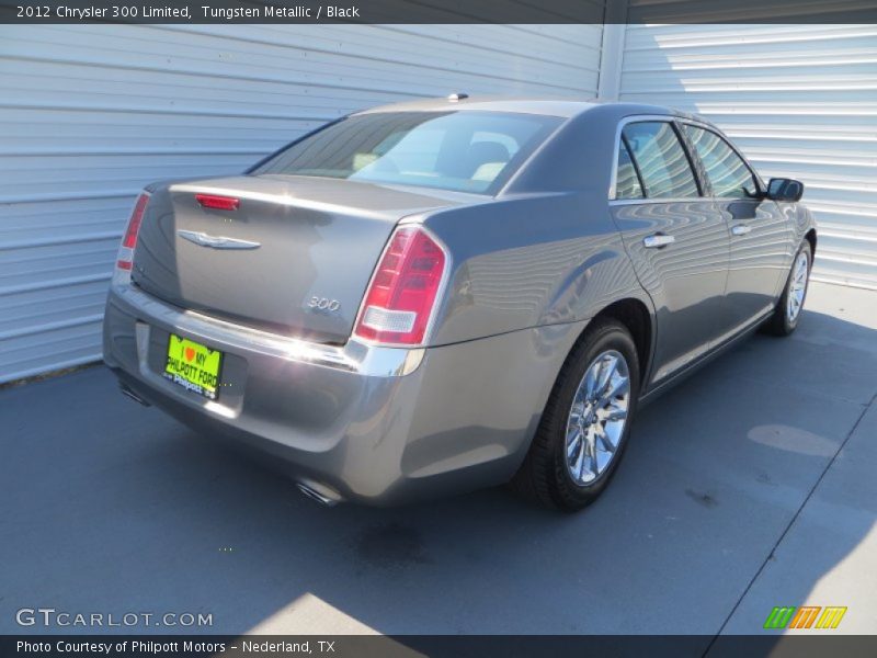 Tungsten Metallic / Black 2012 Chrysler 300 Limited