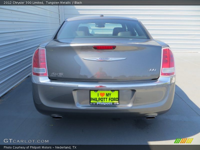 Tungsten Metallic / Black 2012 Chrysler 300 Limited