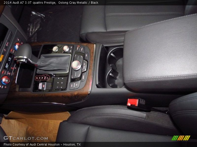 Oolong Gray Metallic / Black 2014 Audi A7 3.0T quattro Prestige
