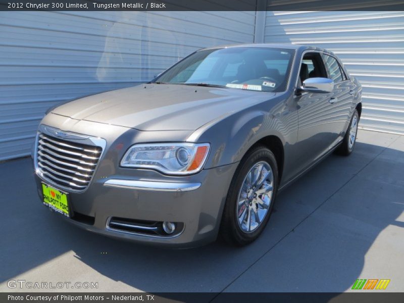 Tungsten Metallic / Black 2012 Chrysler 300 Limited