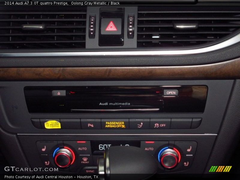 Oolong Gray Metallic / Black 2014 Audi A7 3.0T quattro Prestige