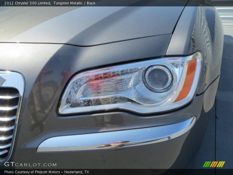 Tungsten Metallic / Black 2012 Chrysler 300 Limited
