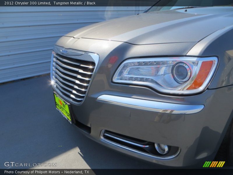 Tungsten Metallic / Black 2012 Chrysler 300 Limited
