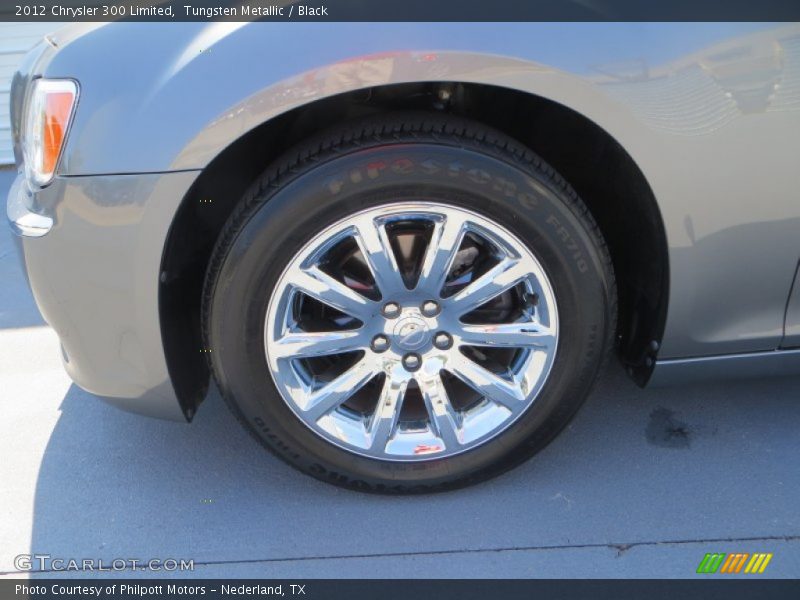 Tungsten Metallic / Black 2012 Chrysler 300 Limited