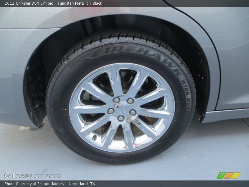 Tungsten Metallic / Black 2012 Chrysler 300 Limited